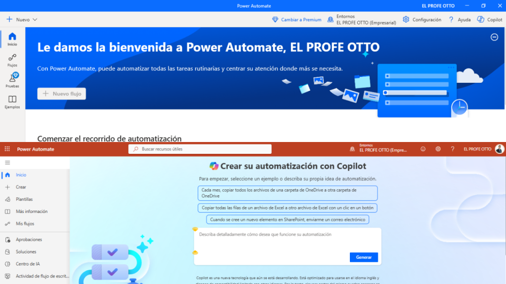 Diferencias entre Power Automate Desktop y Cloud